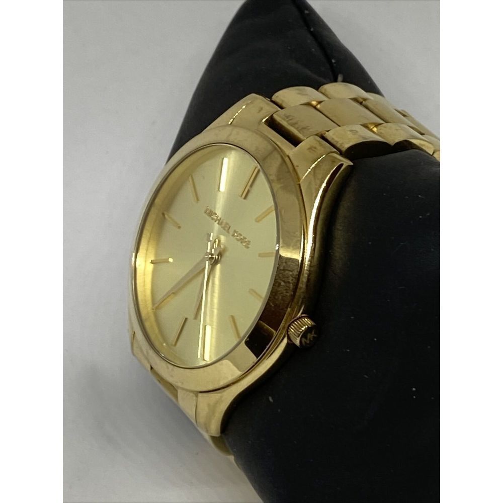 Michael Kors Runway MK3179 Womens Stainless Steel Analog Dial Quartz Watch JK694 - Picture 4 of 12